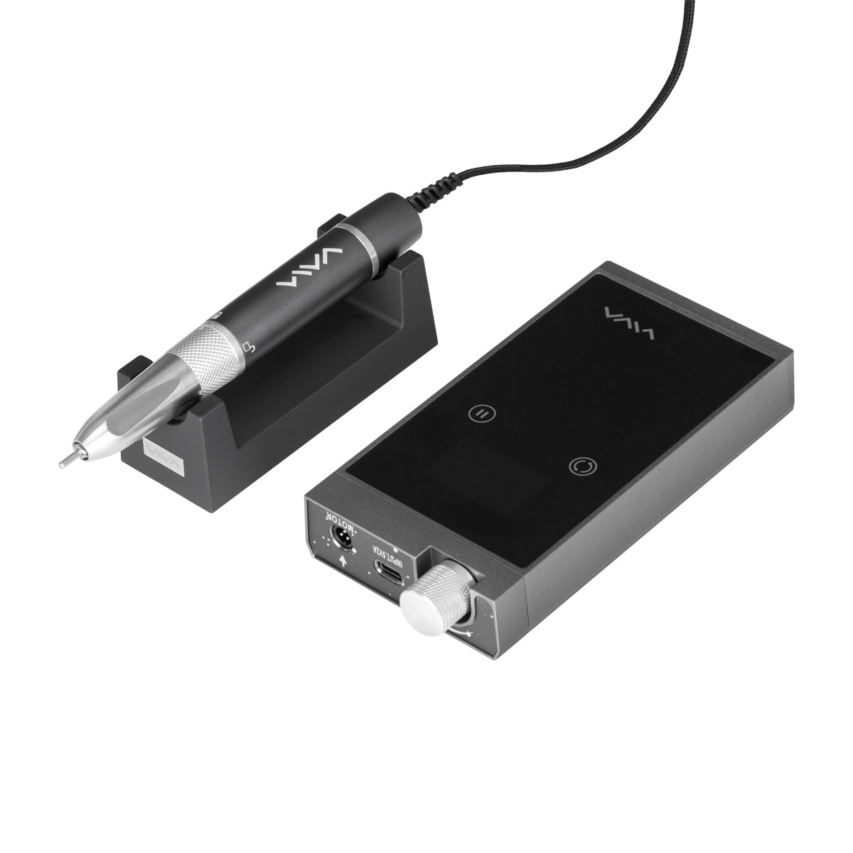 Portabel elektrisk nagelfil VIVA PRO 601 med tyst borstlösa motor