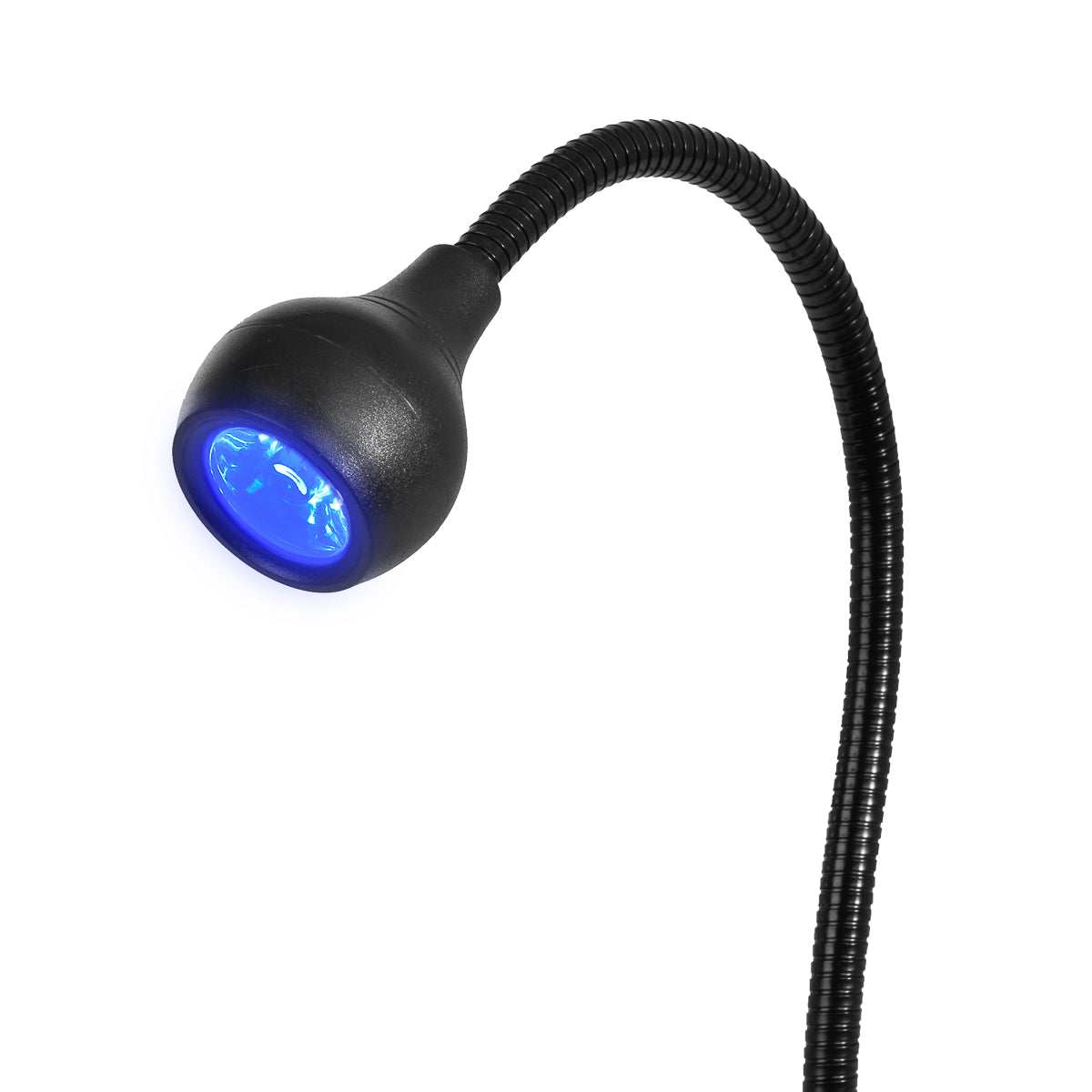 LED / UV flash cure-lampa GLOW SNAKE 3W svart