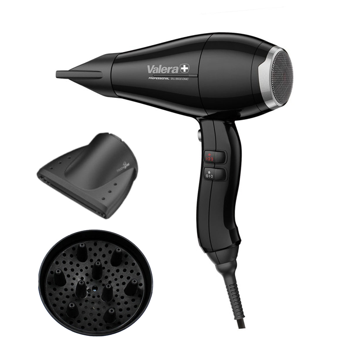 VALERA 8600 IONIC Rotocord hair dryer black