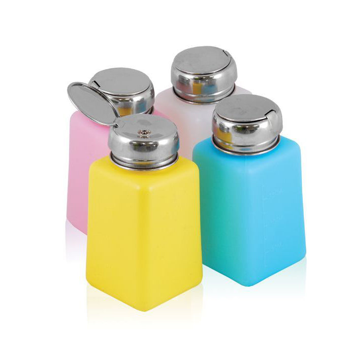 Pumpflaska CHROME 180 ml