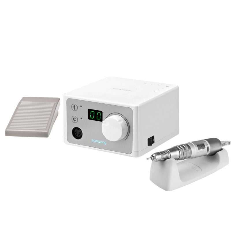 Elektrisk nagelfil / fotfil SAEYANG MARATHON K35 CRAFIEN vit + SH30N handtag