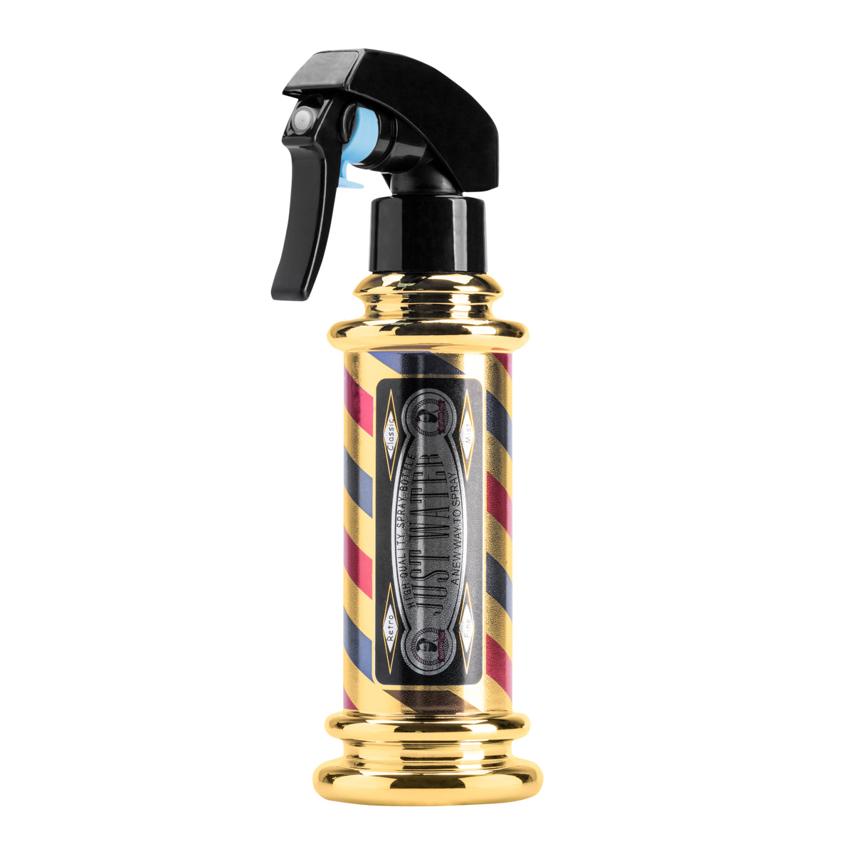 Vattenspruta A-12 200ml BARBERSHOP POLE guld