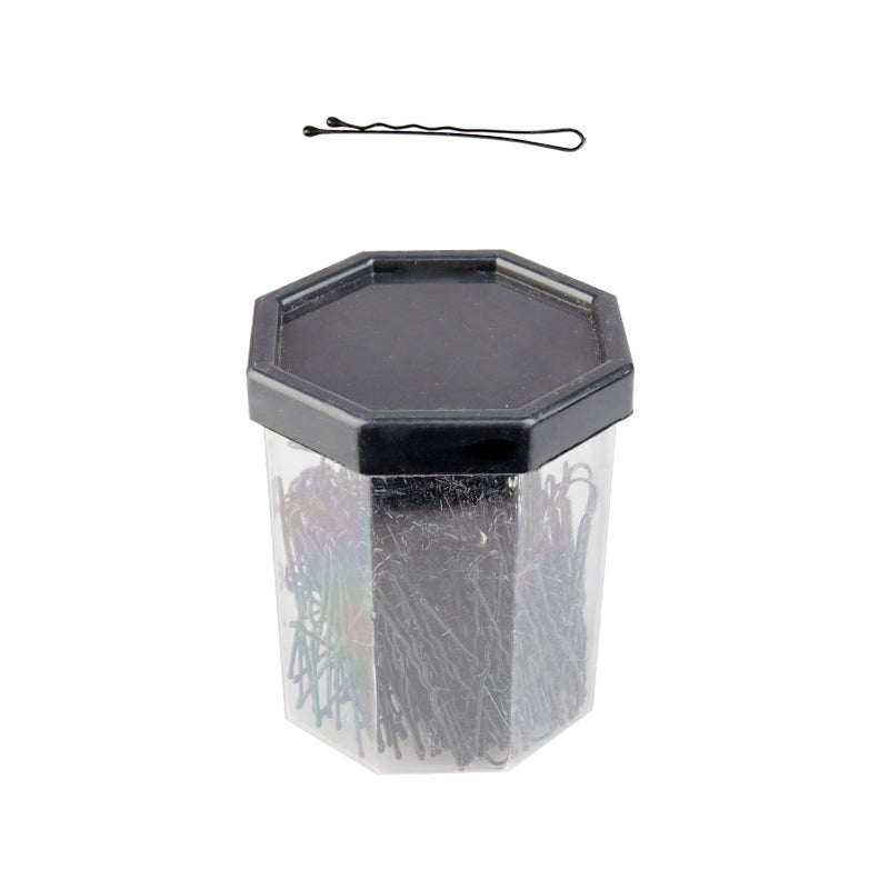 Barber pins for hair e-62 150 pcs 4.9cm black